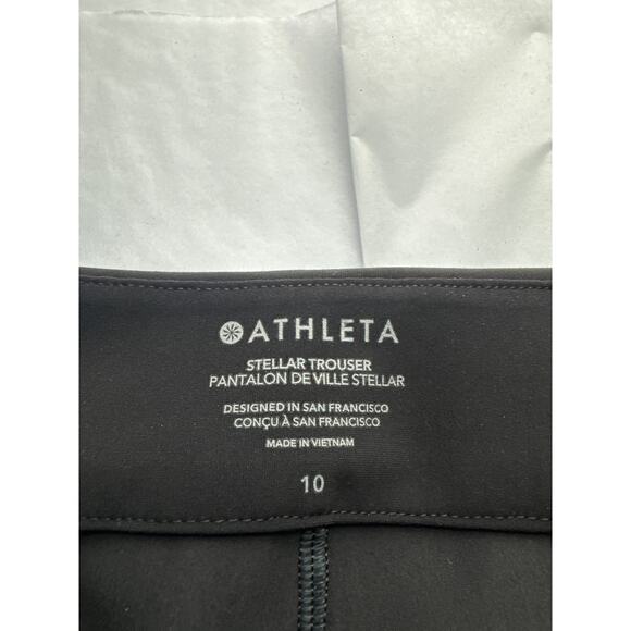 Athleta Stellar Trouser Commuter Pant in Black Size 10 - Picture 10 of 13